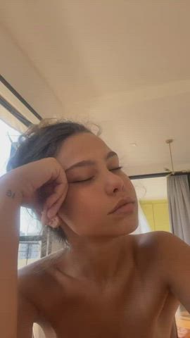 bikini brazilian brunette gif