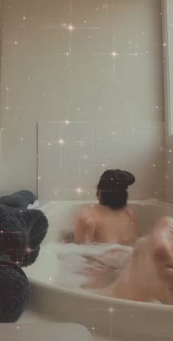 Ass Spread Bathroom Bathtub Doggystyle Pussy gif