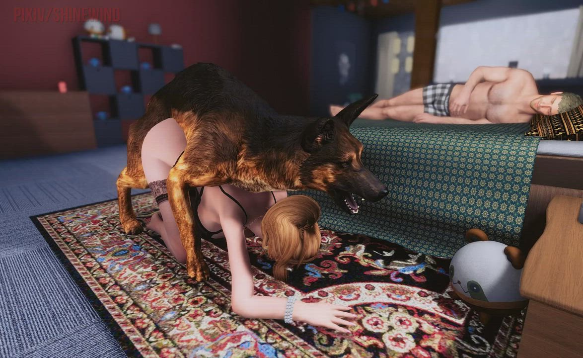 Animation Cheating Cuckold Doggystyle Kinky Puppy gif