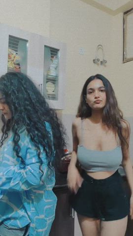 Desi Indian Nipples Pokies gif