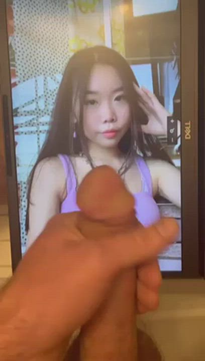 Cum to cute asian xmm