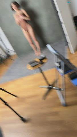 boobs huge tits lingerie gif