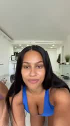 Ass Cam Curvy Ebony Thick Yoga gif