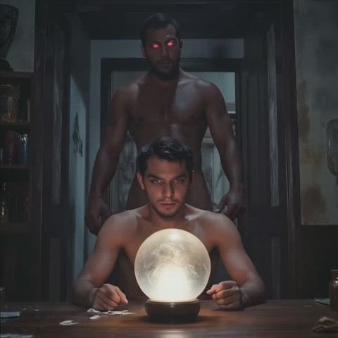 alpha bizarre domination gay horror gif