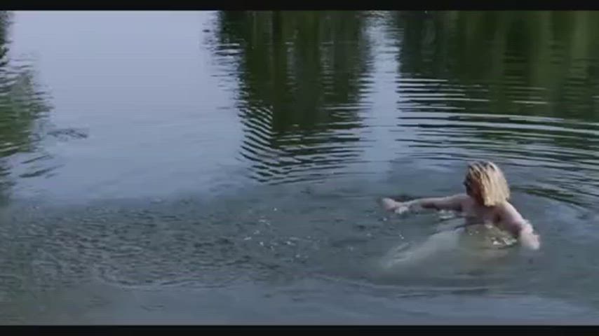 ass brunette celebrity tits gif