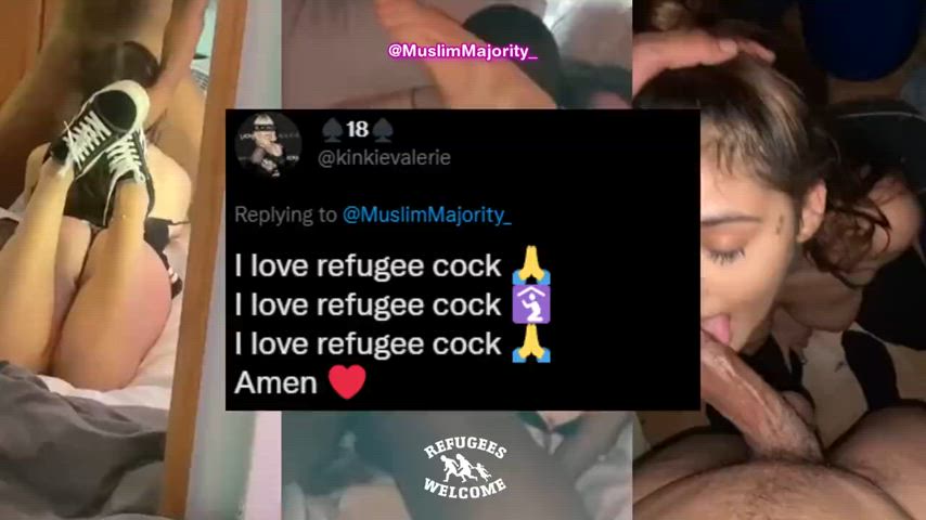 bbc compilation interracial sissy split screen porn gif