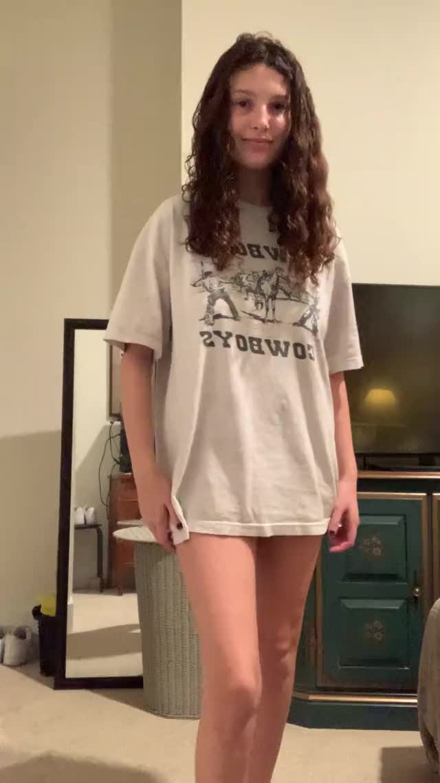showing you what’s underneath my tshirt :)
