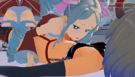 3d cartoon crossdressing femboy hentai panties rule34 sissy small tits titty fuck