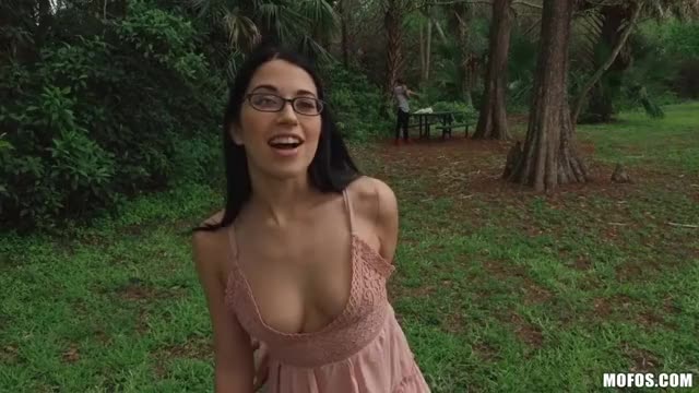 outside
