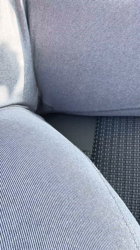 clothed grabbing pussy lips redhead gif
