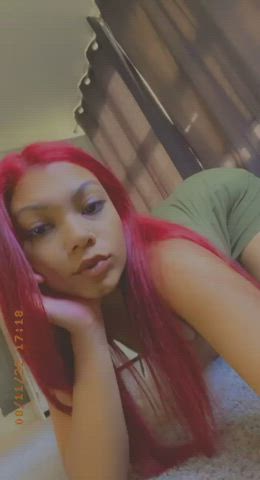ass redhead twerking gif