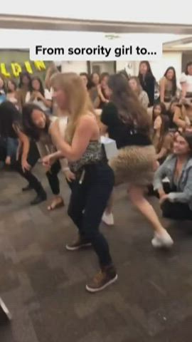 brunette gym petite gif