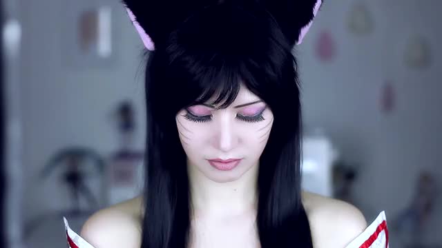 ☆ Ahri Cosplay Makeup Tutorial League of Legends ☆