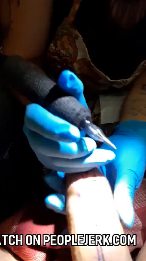It Needs Erection To make Tattoo On Dick