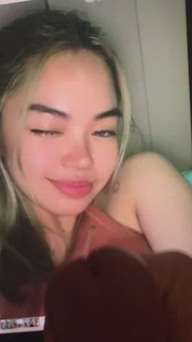 cumshot facial friends jerk off gif
