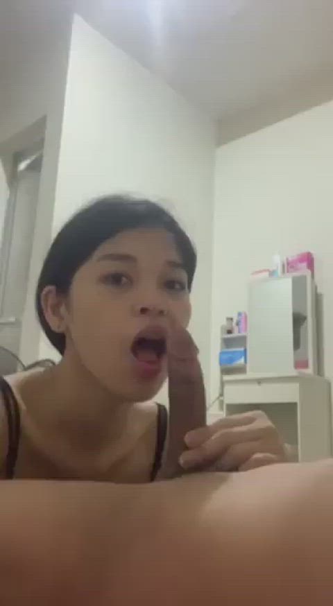 amateur blowjob petite pinay gif