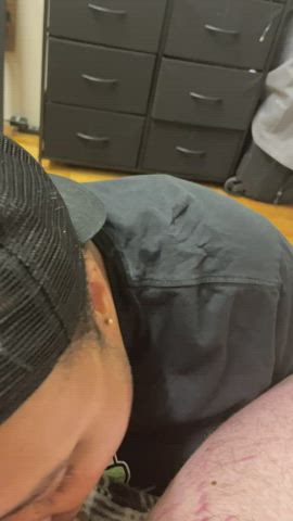 Bi-guy moans “Oh My Fucking God” as I suck his pretty dick