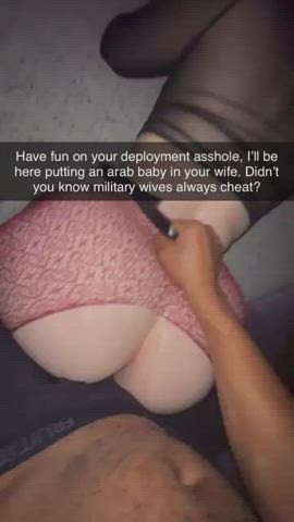 Cheating Cuckold Doggystyle Interracial gif