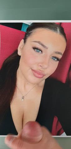 Cumtribute für junges girl mit dicken titten 💦🔥