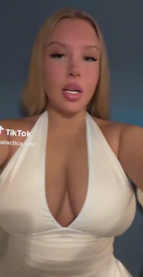 babe boobs nsfw sexy solo tiktok gif