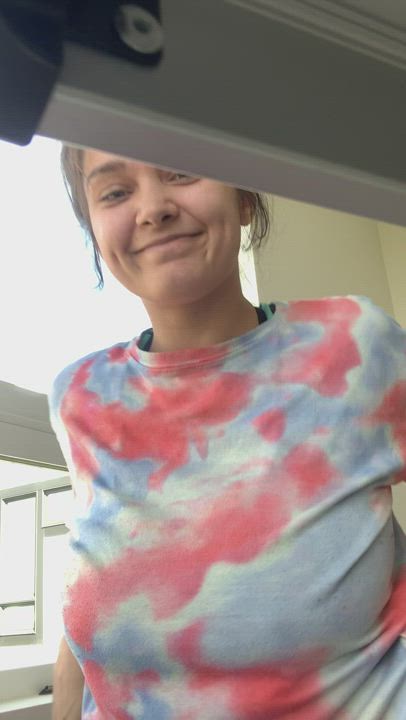 Shhh sneaky titty drop at work 😛