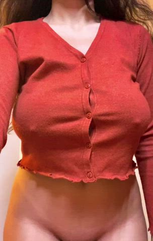 Guess why my nipples are so hard 😉