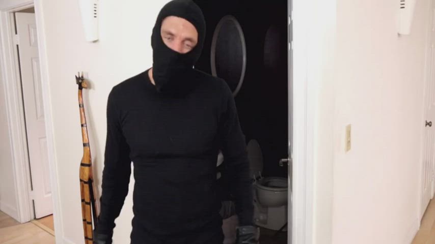 Big Tits Blonde Clothed Funny Porn Mask Talking Dirty r/NSFWFunny gif