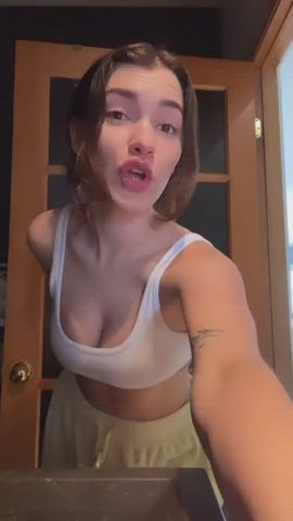 Brunette Canadian Women gif