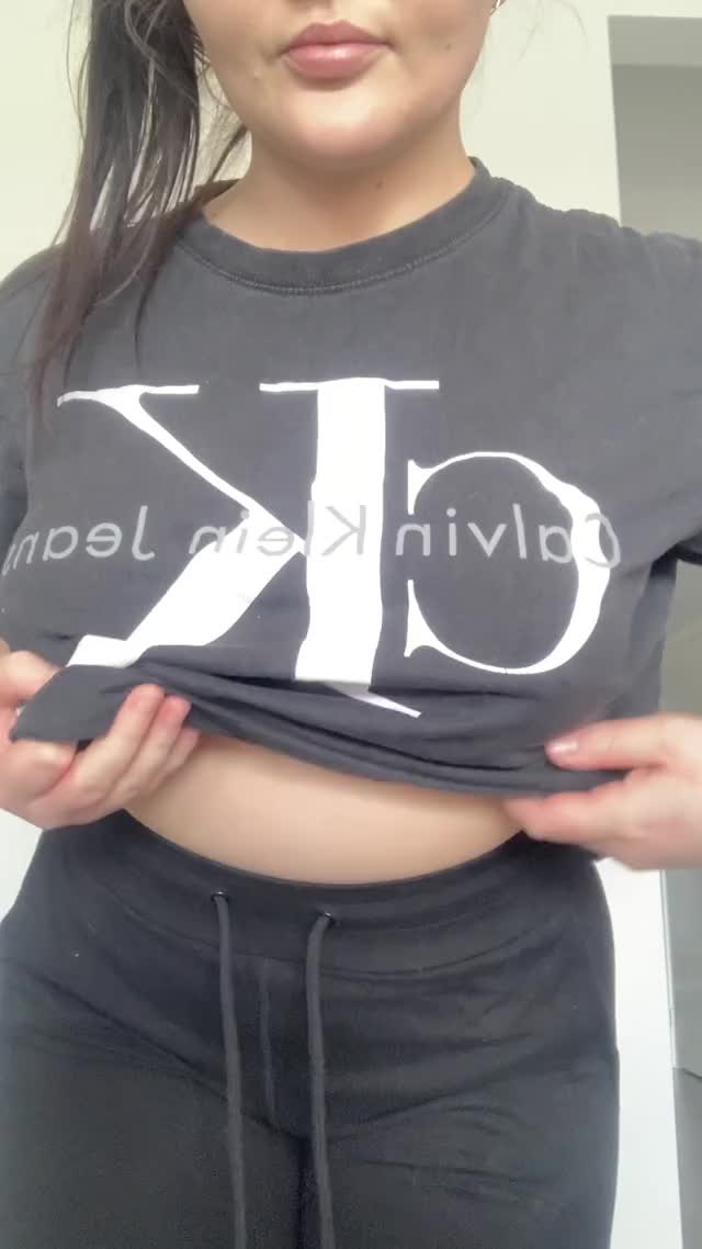 Dropping my tits...now just need a cock between them [OC] ?