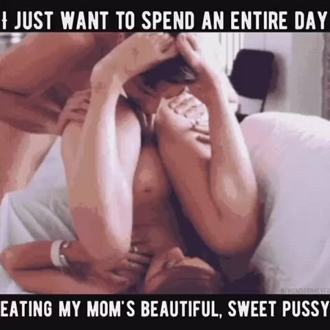 milf mom pussy eating fauxcest gif