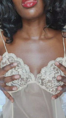 boobs ebony small tits gif