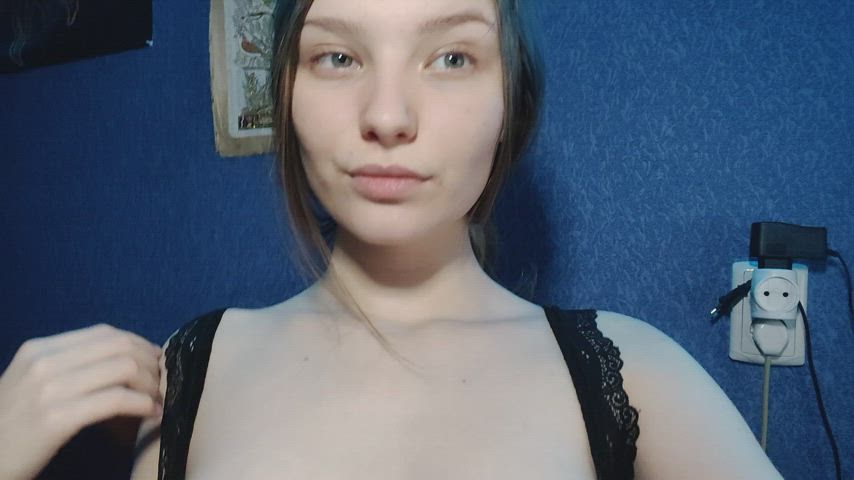 petite teen tits gif