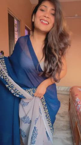Saree and bikini is the hottest combo