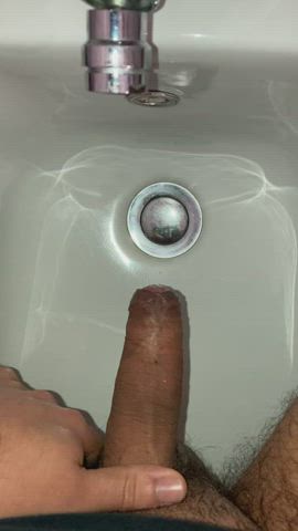 Semi hard long pee