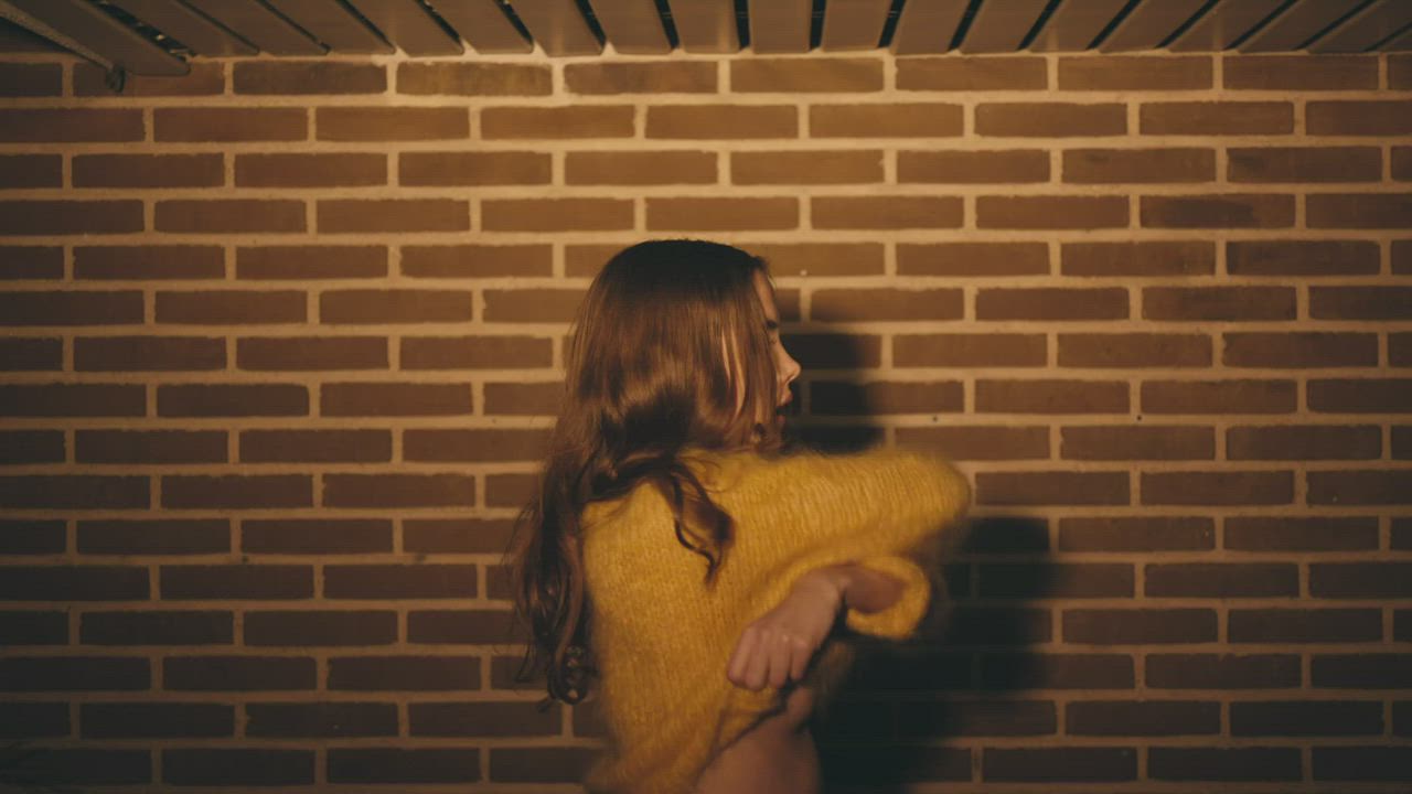 Celebrity Danish Topless gif
