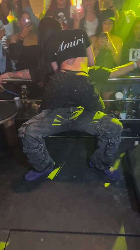 grinding latina thong twerking gif