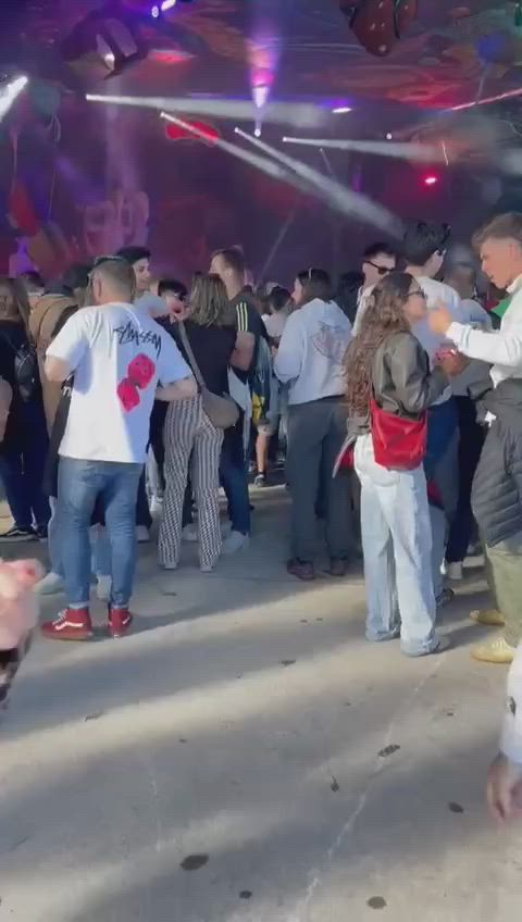Dancing skills? 0/10. Boobs? 1/10. Effort? 8/10!