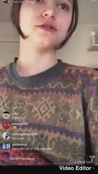 Boobs Pierced Teen gif