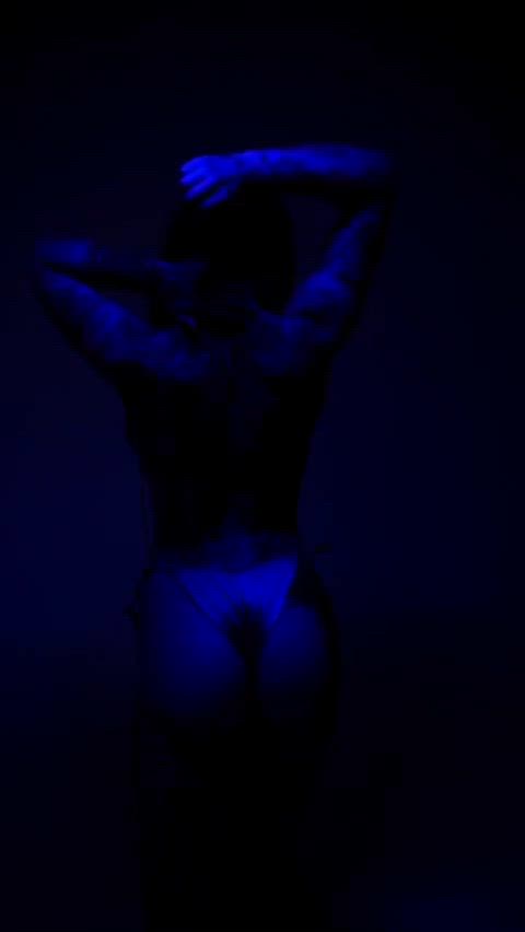 ass blue mistressmercyrage sexy alt-girls pale-girls suicide-girls gif
