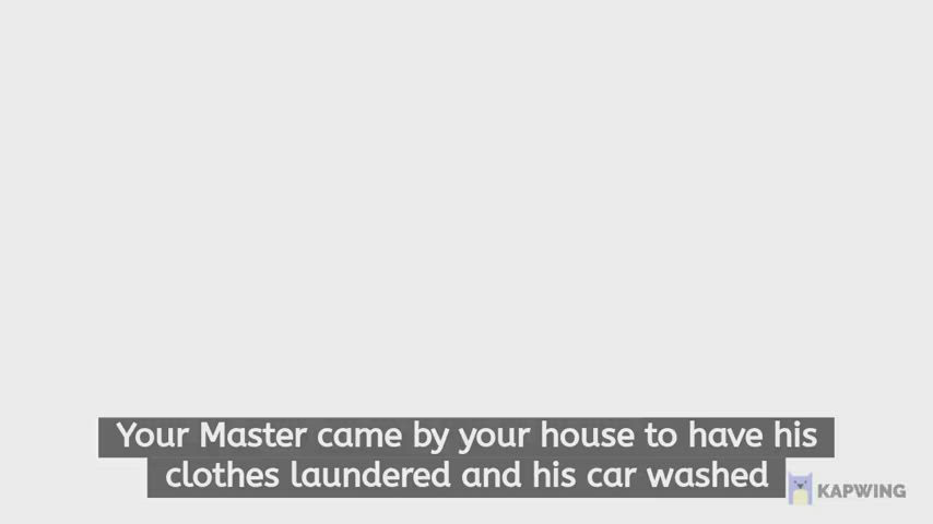 Your daughter is making it up to him for having to wait for you