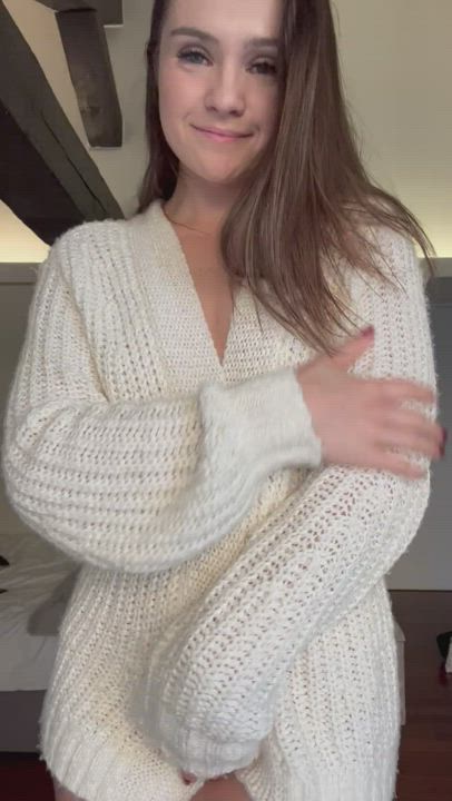 It’s cold here, warm me up?