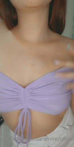 Boobs Teasing Tits gif