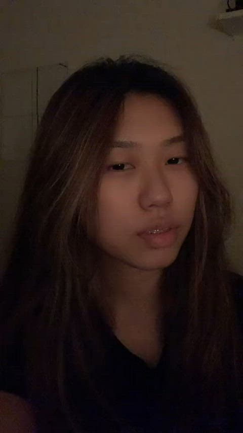 amateur chinese college female sensual solo student tease tiktok r/tributeme gif
