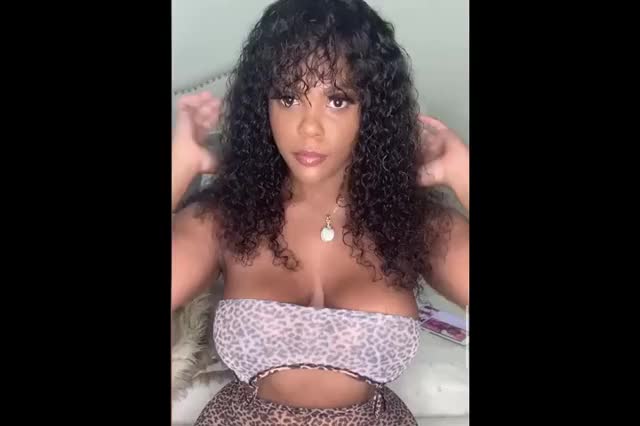 Big titty black girl