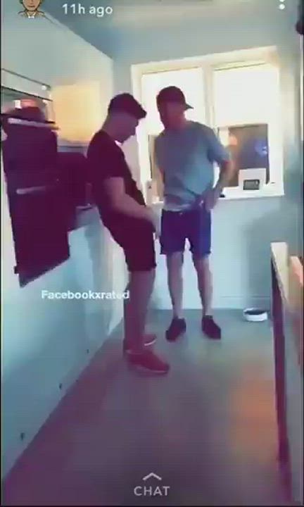 Gay Licking Little Dick gif