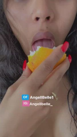 brunette fetish foot fetish lips lipstick fetish petite seduction sensual sucking