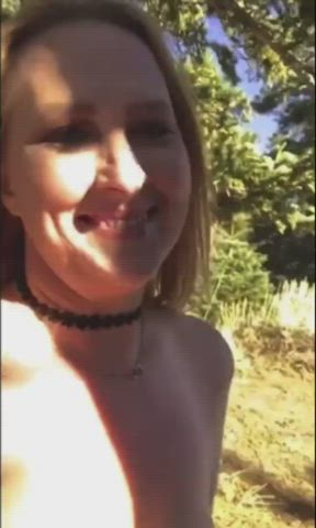 cum natural nude nudist nudity oral outdoor sucking swingers gif