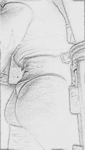 amateur ass sissy gif