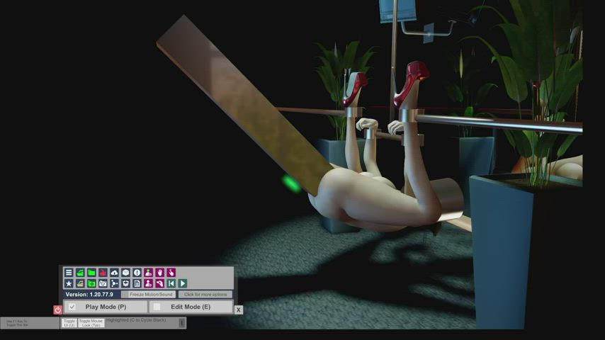3d bondage machine gif