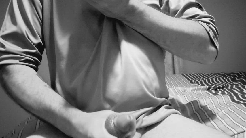 amateur cock cum cumshot masturbating gif